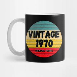 Vintage 1970 Original Parts Mug